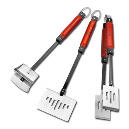 Zenurban ZenUrban 880001 Barbecue Multi Tool Grill Set; 3-Piece 880001